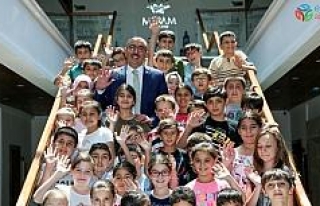 Başkan Kavuş, Meram Yaz Kurslarının misafiri oldu