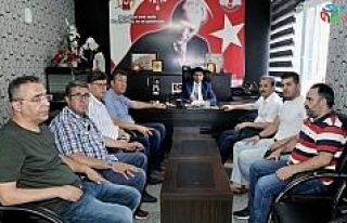 Başkan Kılınç gazetecilere 24 Temmuz ziyareti
