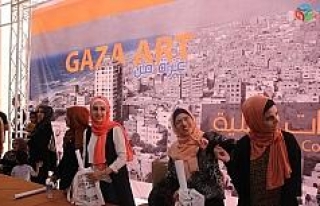 Filistinli sanatçılardan Gazze’deki acıları...