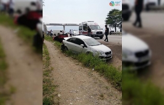 Giresun’da iki otomobil çarpıştı kazası: 4...