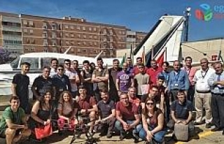 Öğrenciler, İspanya’da dron eğitimi aldı