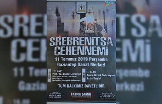 Srebrenitsa katliamında hayatını kaybedenler Gaziantep’te...