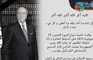 Tunus Cumhurbaşkanı Baci Kaid es-Sibsi hayatını...