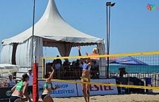 TVF Plaj Ligi Türkiye Şampiyonası başladı