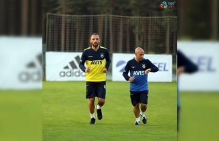 Vedat Muriç, Fenerbahçe’de ilk antrenmanına çıktı