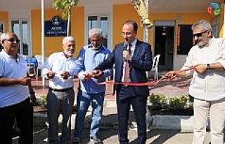 Yanan durak Pamukkale Belediyesi tarafından yenilendi