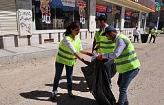 Yüksekova Belediyesinden temizlik kampanyası