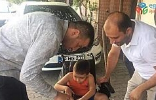 Aydın MHP, Ömer Arif’in akülü araç isteğini...