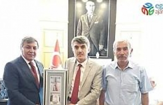 Başkan Arif Teke Rektör Prof.Dr. Kazım Uysal’a...