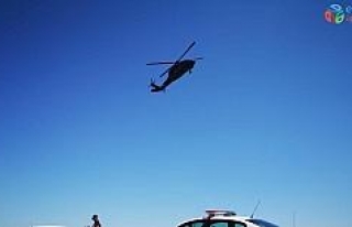 Jandarma trafikten helikopterli denetim