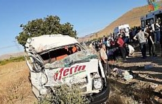 Kayseri’de 18 kişinin yaralandığı feci kaza...