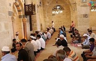Şanlıurfa’da tarihi Pazar Camisi ibadete açıldı