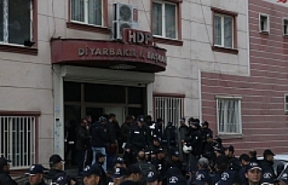 HDP'nin Diyarbakır il ve ilçe örgütlerine...