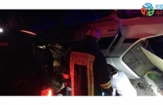 Denizli’de trafik kazası: 1 ölü, 3 yaralı