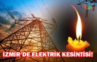 Son Dakika! İzmir'de elektrik kesintisi...