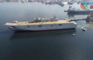Türkiye’nin en büyük savaş gemisi olacak TCG...