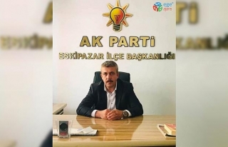 AK Parti Eskipazar İlçe Başkanı İsmail Palaz...