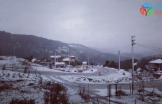 İzmir Bornova'da kar yağışı