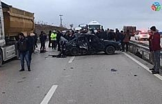 Kırıkkale’de trafik kazası: 1 ölü, 1 yaralı