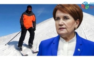 Akşener'den İmamoğlu'nun kayak tatiline...