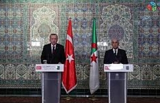 Erdoğan ve Tebbun’dan ortak basın toplantısı