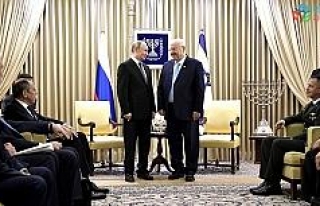 Putin, İsrail’de Başbakan Netanyahu ve Cumhurbaşkanı...