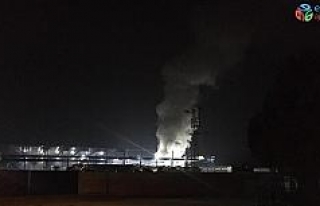 Bartın’da fabrika deposunda yangın