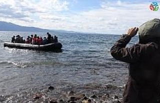 Kaçak göçmenlerin Ege Denizi üzerinden Yunanistan’a...