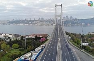 15 Temmuz Şehitler Köprüsü, sokağa çıkma kısıtlamasının...
