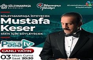 Mustafa Keser canlı yayında Süleymanpaşalılar...
