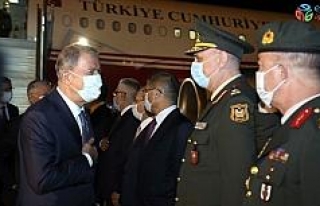 Milli Savunma Bakanı Akar, Azerbaycan Cumhurbaşkanı...