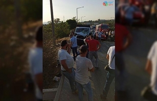 İzmir’de feci kaza: 1 ölü, 4 yaralı