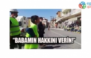 "BABAMIN HAKKINI VERİN"