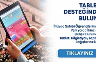 Başkan Soyer’den “askıda tablet” kampanyası