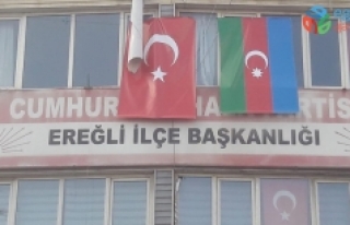 CHP Ereğli İlçe Başkanlığı'ndan Azerbaycan'a...