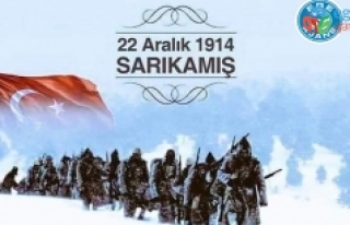 SARIKAMIŞ ŞEHİTLERİ 104. YILINDA ANILIYOR