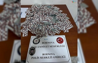 İzmir’de bekçinin dikkati binlerce uyuşturucu...