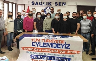Sağlık-Sen İzmir: Adil bir zam kararı bekliyoruz