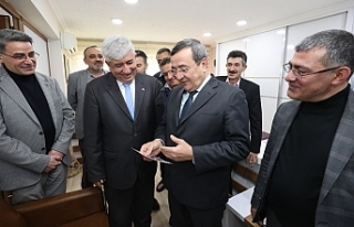 Batur’dan Oda Başkanlarına tebrik ziyareti