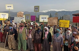 Ödemiş’te köylülerden 'maden' protestosu:...