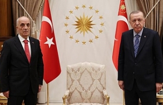 Cumhurbaşkanı Erdoğan, Türk-İş Başkanı Atalay...