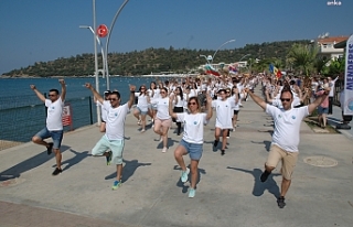 Menderes'te festival coşkusu: 7 ülkeden dansçılar...