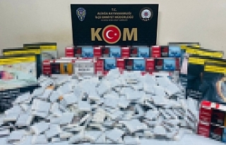 İzmir polisinden sigara kaçakçılarına darbe