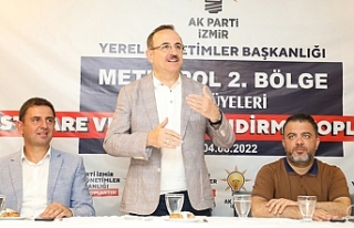 AK Parti İzmir’den kuzey metropol meclis üyeleriyle...