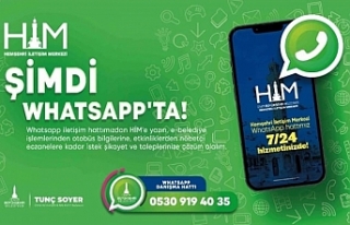 İzmir Büyükşehir Belediyesi artık WhatsApp’ta