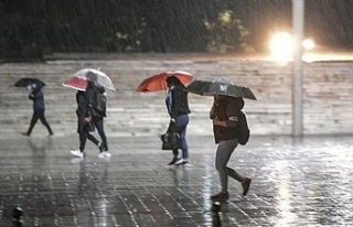 İzmir'e kuvvetli yağış uyarısı