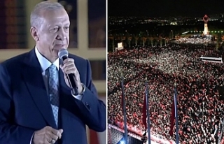Cumhurbaşkanı Erdoğan Beştepe'de konuştu:...
