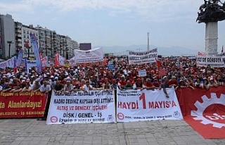 İzmir'de 1 Mayıs programının adresi Gündoğdu...