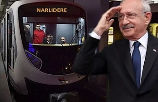 Kılıçdaroğlu, Narlıdere Metrosu'nun deneme...