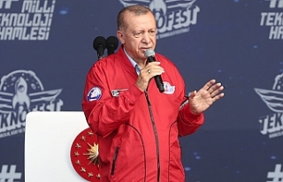 Cumhurbaşkanı Erdoğan Teknofest'e katılmak...